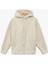 Uzun Kollu Fermuarlı Kapşonlu Polar Sweatshirt 1