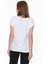 Triana Kadın Beyaz Baskılı Bisiklet Yaka Tişört 8