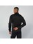 Erkek Siyah Sweatshirt Logo ve Şevron Baskılı Regular Fit İlkbahar Sonbahar Koleksiyonu 10