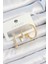 Pirinç Zirkon Taşlı Sallantılı Model Gold Renk 3lü Çift Kadın Küpe Set - PRT3500EB07312 1
