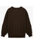 Uzun Kollu Bisiklet Yaka Çiçekli Boncuk Nakış Detaylı Sweatshirt 2