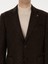 Erkek Kahverengi Slim Fit Yün Karışımlı Flanel Görünümlü Ceket 50316800-VR029 7