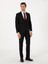 Erkek Siyah Slim Fit %100 Yün Mono Yaka Takım Elbise 50310092-VR046 1