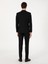 Erkek Siyah Slim Fit %100 Yün Mono Yaka Takım Elbise 50310092-VR046 5