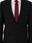 Erkek Siyah Slim Fit %100 Yün Mono Yaka Takım Elbise 50310092-VR046 7