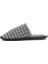 Rahat Taban Kumaş Nakışlı Çanak Erkek Ev Içi Terlik Ekose Gri Tarzauris 2