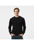 Erkek Siyah Classic Fit Sweatshirt K57090T.0TB 1