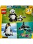 ® Creator 3’ü 1 Arada Vahşi Hayvanlar: Panda Ailesi 31165 - 8 Yaş & Üzeri Çocuklar için Oyuncak Yapım Seti (626 Parça) 4
