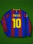 Nostaljik Barcelona Uzun Kollu Messi Forma 1