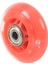 1 Çift 8mm Dia 608ZZ Yatır Sıralı Scooter Paten Paten Tekerleği Kırmızı (Yurt Dışından) 1
