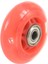 1 Çift 8mm Dia 608ZZ Yatır Sıralı Scooter Paten Paten Tekerleği Kırmızı (Yurt Dışından) 5