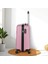 Ruby Seri Kabin Boy ABS Valiz 57x34x25 cm Darbeye Dayanıklı 360° Döner Tekerlekli Şifreli Kilit 8