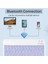 Tablet Telefon Uyumlu Bluetooth Şarj Edilebilir Türkçe Karakterli Q Klavye Mouse Set 5