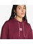 Stack Logo Loop Back Kadın Bordo Sweatshirt.- 5