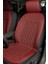 Nissan X-Trail T30 2000-2007 Uyumlu Oto Koltuk Minderi Ergonomik Elegance 2'li Lüks Set Kırmızı 1