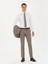 Erkek Camel Slim Fit Yün Karışımlı Kumaş Pantolon 50270151-VR015 1