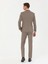 Erkek Camel Slim Fit Yün Karışımlı Kumaş Pantolon 50270151-VR015 4