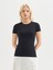 Kadın Regular Fıt Tişört-Siyah 1