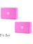Köpük Yoga Bloğu Yoga Block 2'li Set Pembe 1