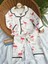 Flamingo Baskılı Pijama Takımı Kırmızı 1