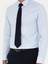 Erkek Açık Mavi Slim Fit Uzun Kollu Gömlek 50282341-VR003 6