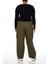 Plus Size Twill Kargo Pantolon 1