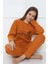 Kadın Peluş Pijama Takımı Ikili Takım 2
