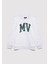 6S10054-88467 Mv Baskılı Gri Sweatshirt 1