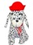 Nessiworld FK-2212 Dalmaçyalı Köpek 35CM 1