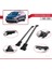 Toyota Sienna (XL10) 1998-2003 Arası ile Uyumlu Fly Model Ara Atkı Tavan Barı Gri 2 Adet 4
