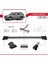 Holden Frontera 1992-1998 Arası ile Uyumlu Fly Model Ara Atkı Tavan Barı Gri 2 Adet 3