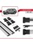 Holden Frontera 1992-1998 Arası ile Uyumlu Fly Model Ara Atkı Tavan Barı Gri 2 Adet 5