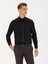 Erkek Siyah Slim Fit Uzun Kollu Gömlek 50282995-VR046 1