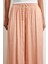 Beli Lastikli Geniş Paça Büzgülü Pantolon Pudra 5
