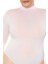 Plus Size Dikişsiz Yüksek Yaka Bodysuit 2