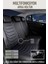 Fiat Egea Easy Plus Uyumlu Oto Koltuk Kılıfı Deri, Kumaş Elegance Siyah Mavi 7