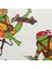Genç Mutant Ninja Kaplumbağalar Baskılı Bisiklet Yaka Beyaz Erkek Tişört 3