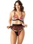 Nakış Detaylı Fantazi Sütyen Tanga String Takımı 1