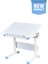 Mini Simple Çalışma Masası, Yükseklik Ayarlı Çalışma Masası, Kız-Erkek Çocuk Beyaz Ders Çalışma Masası 1