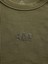 Erkek Yeşil Gap Logo Waffle-Knit Bisiklet Yaka T-Shirt 3