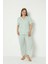 Kadın Gömlekli Pijama Ikili Takım 1