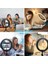 LED Ring Light Vlog/canlı Yayın Halka Işık – Tripodlu, Telefon Tutuculu, 3 Renk Modu, USB Kontrollü Masaüstü Set 5