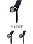 CT-7310 Solar Bahçe Armatürü 7W Amber - 2’li Paket 1