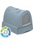 Imac Zuma 2nd Lıfe Torbalı Kapalı Kedi Tuvaleti Mavi 56X40X42,5CM 1