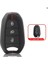 Anahtar Kabı Kılıfı Siyah-Kırmızı Çizgili Peugeot Peugeot 408 Uyumludur 1