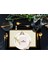 Figüratif Gold Kumaş Amerikan Servis 4'lü Set 35X50CM (Keten, Ulusl. Yıkama ve Solmama Sertifikası) 2
