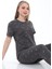 Kadın Kısa Kollu Pijama Takımı Yıldızlı 7
