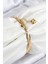 316L Çelik Örgü Italyan Zincir Model Gold Renk Kadın Bileklik - PRT3500EB08719 2