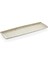 41024.WG - Polaris 6'lı Beyaz Granit Efektli Dikdörtgen Tabak Seti 53X16,2 Cm, Thermoset Melamin 1