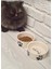 2'li Seramik Kedi Köpek Mama ve Su Kabı 12 cm (300 Ml),seramik Kedi Mama Kabı 4